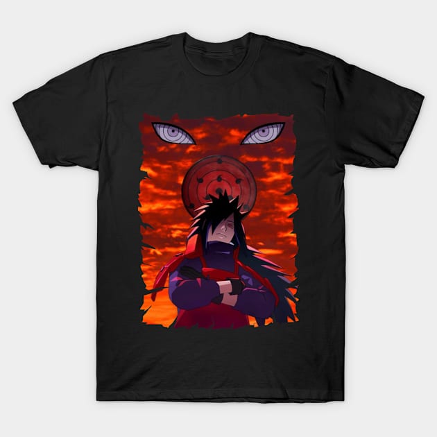 MADARA UCHIHA MERCH VTG T-Shirt by funnymushroomz